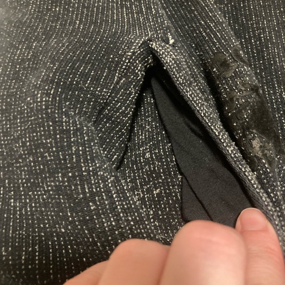 🦫 ROOTS SWEATPANTS SALT PEPPER MENS WOMENS USED IMPERFECT - Picture 9 of 15